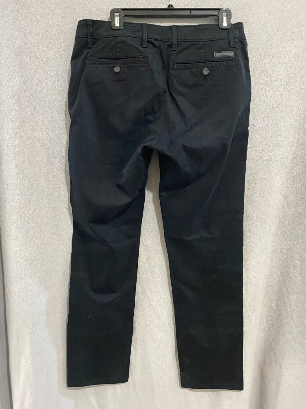 AG Adriano Goldschmied The Marshall Slim Trouser Black Pants 33R - Picture 2 of 6